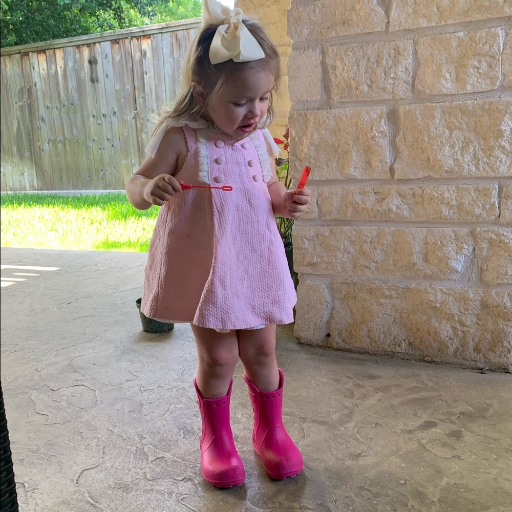 Crocs rainboots toddler